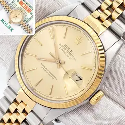 INDEX YELLOW GOLD/STEEL