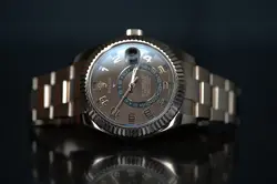 ROLEX SKY-DWELLER 326935 CHOCOLATE ARABIC DIAL MINT CONDITION FULL SET 2017 42MM