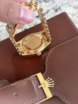 Rolex Day-Date 18038 Gold President Bracelet with Gold Bezel - Year 1979