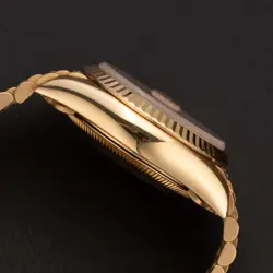 PRESIDENTIAL ROLEX DATEJUST 6917 FLUTED BEZEL WATCH 26MM DIAMOND CHAMPAGNE DIAL