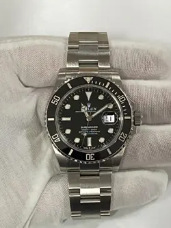 ROLEX 126610 SUBMARINER DATE BLACK DIAL CERAMIC BEZEL 41MM SS AUTOMATIC WATCH.