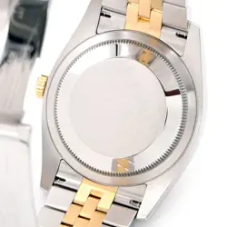 Rolex Mens Datejust 116233 Random K18YG SS Ivory Automatic Watch Used