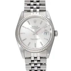 ROLEX DATEJUST 16234 SILVER WATCH 679775