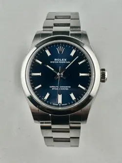 ROLEX DATEJUST 31MM OYSTER, BLUE DIAL 2021, ALL BOX AND PAPERS 277200 CALIFORNIA