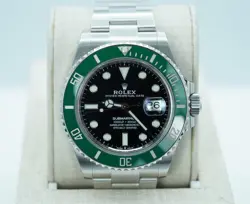 ROLEX 126610LV SUBMARINER 41 GREEN MARK 1 BEZEL 2022 WARRANTY FULL SET