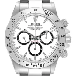 ROLEX COSMOGRAPH DAYTONA WHITE DIAL ZENITH MOVEMENT MENS WATCH 16520
