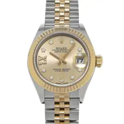 USED ROLEX LADY DATEJUST 28 279173G CASE: 28×28MM LADIES WATCH #105015