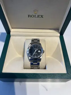 ROLEX 16200 DATEJUST 36MM WITH AUTHENTIC ROLEX OYSTER BRACELET AND ROLEX BOX