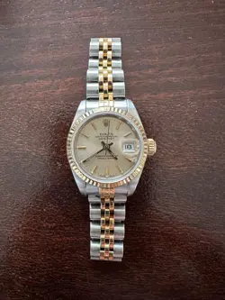 ROLEX DATEJUST CHAMPAGNE WOMEN'S WATCH 1988 - 69173