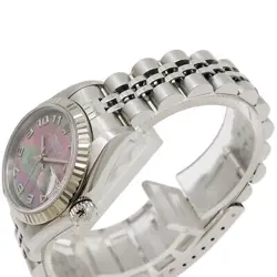 ROLEX Datejust Black Shell Dial K18WG watch women TO163623