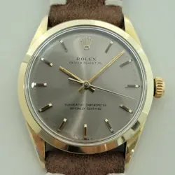 ROLEX OYSTER PERPETUAL 1024 34MM MENS GOLD CAPPED AUTOMATIC 1960S VINTAGE RA200C