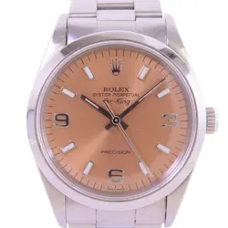 ROLEX AIR KING 14000 AUTOMAT WATCH STAINLESS STEEL  PINK