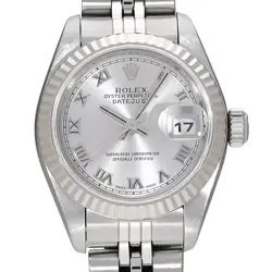 ROLEX Datejust 79174 gray WATCH 681113