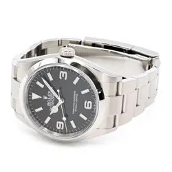 Rolex Men's Explorer I 124270 Explorer 36 EX1 Automatic #CS186