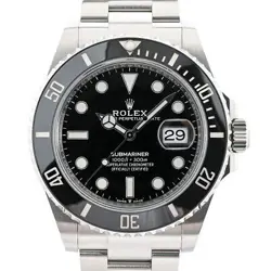 USED ROLEX SUBMARINER 126610LN BLACK CASE: 41MM BAND: 18CM MEN'S WATCH #108015