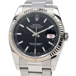 ROLEX MEN'S DATEJUST 116234 K18WG/SS AUTOMATIC #CS145