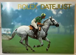 ROLEX BOOKLET: DATEJUST - FRENCH - 1997