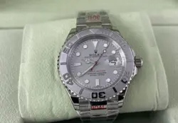 ROLEX YACHT-MASTER SILVER WATCH