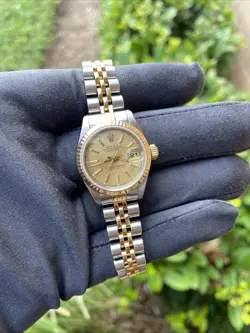 ROLEX DATEJUST 69173 STEEL YELLOW GOLD JUBILEE LADIES WATCH