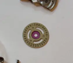 ROLEX 2135 LADIES DATEJUST DJ DATEWHEEL 26MM WATCH TAN AUTHENTIC FACTORY PART