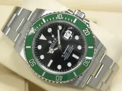 ROLEX SUBMARINER DATE GREEN BEZEL 126610LV '24 PURCHASED MENS126610LV