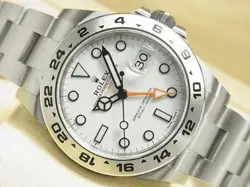 ROLEX EXPLORERII WHITE DIAL REF.216570 NEW GUARANTEE MENS216570
