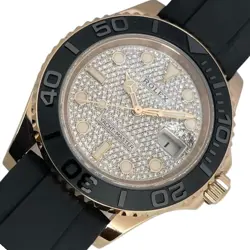 ROLEX YACHT-MASTER 40 PAVé DIAMOND RANDOM SERIAL NUMBER 116655 TO214955