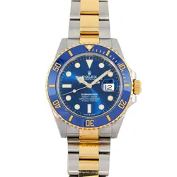 ROLEX 126613LB SUBMARINER DATE TWO TONE BLUESY 41MM 2021 BOX & PAPERS