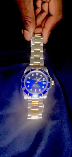 ROLEX SUBMARINER BLUE MEN'S WATCH - 116613LB CERAMIC BEZEL 40MM