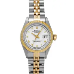 ROLEX DATEJUST 69173 WHITE WATCH 669311