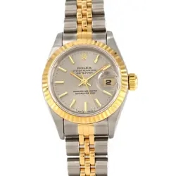 AUTHENTIC ROLEX DATEJUST 69173 SSXYG AUTOMATIC #W  #260-006-339-2838
