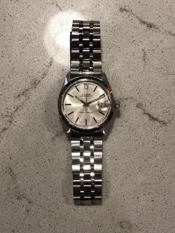 TUDOR OYSTERDATE REF 7992/0 ROLEX LOGO CROWN CASEBACK