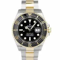 USED ROLEX SEA-DWELLER 126603 BLACK CASE: 43.0MM MEN'S WATCH #104015