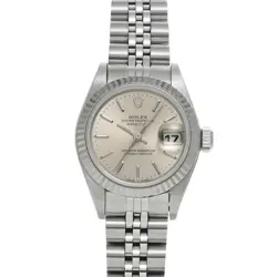 ROLEX DATEJUST 69174 SILVER CASE SIZE 26×26MM LADIES USED WATCH #734514