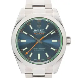 ROLEX MILGAUSS 116400GV Z-BLUE WARRANTY 2018