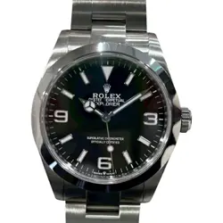 ROLEX EXPLORER 1 224270 BLACK CASE SIZE 40MM MEN'S USED WATCH #711014