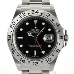 ROLEX EXPLORER 2 16570T BLACK CASE SIZE 40MM MEN'S USED WATCH #71014