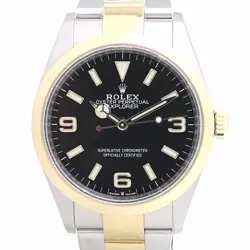 ROLEX EXPLORER 124273 BLACK DIAL AUTOMATIC 36MM STAINLESS STEEL MEN'S WATCH