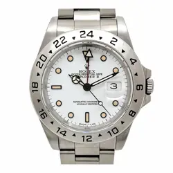 ROLEX EXPLORER 2 ALL TRITIUM 16570 WHITE DIAL AUTOMATIC 40MM VINTAGE MEN'S WATCH