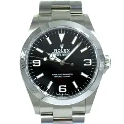 ROLEX EXPLORER 1 224270 BLACK CASE SIZE 40MM X 40MM MEN'S USED WATCH #721014