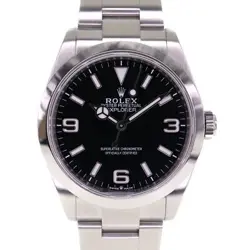 USED ROLEX EXPLORER 40 224270 BLACK CASE: 40.0MM MEN'S WATCH #106915