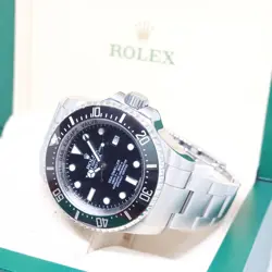 ROLEX 44MM CERAMIC BEZEL BLACK DIAL SEA DWELLER 