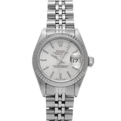 ROLEX DATEJUST 69174 SILVER CASE SIZE 26×26MM LADIES USED WATCH #784514