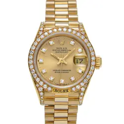 ROLEX DATEJUST 69158G CASE SIZE 26×26MM LADIES USED WATCH #71014