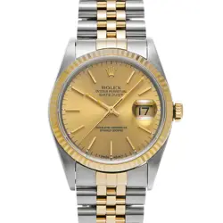 ROLEX DATEJUST 16233 CASE SIZE 36×36MM MEN'S USED WATCH #7714714