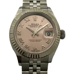 ROLEX DATEJUST 28 RANDOM SERIAL 279174 PINK LADIES USED WATCH #741914