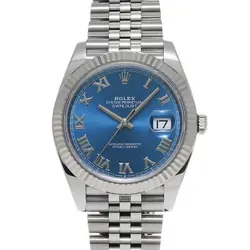 USED ROLEX DATEJUST 41 126334 BLUE CASE: 41×41MM MEN'S WATCH #1019015