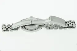 ROLEX LADIES DATEJUST STAINLESS STEEL QUICK-SET WATCH, BLUE DIAMOND DIAL 69174