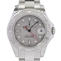 ROLEX YACHT-MASTER ROLESIUM 168622 GRAY CASE SIZE 35MM - USED WATCH #71314