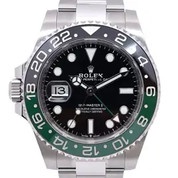 ROLEX GMT MASTER 2 LEFTY/OYSTER BRACELET 126720VTNR MEN'S USED WATCH #731314